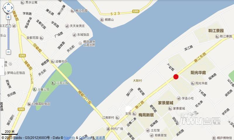 顺发富春峰景实景图图片