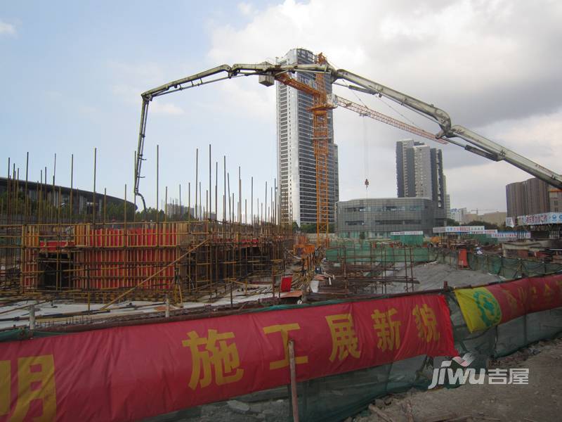 奥园丹芙春城实景图图片