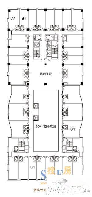 总部壹号规划图图片