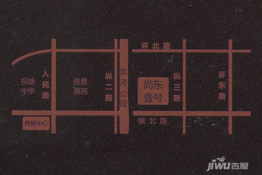 尚东花苑位置交通图