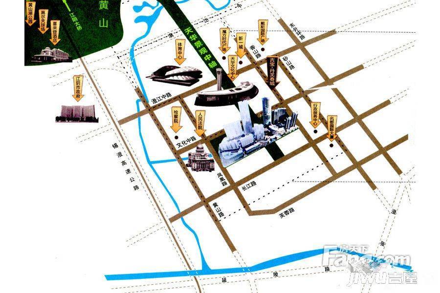 奥园丹芙春城位置交通图图片