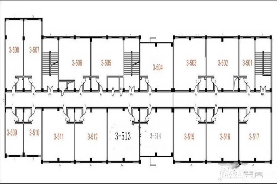 池州文旅中心（商铺）（公寓）2室2厅0卫140㎡户型图