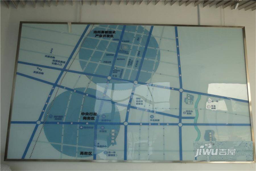 河北工业大学科技园（沧州）园区位置交通图图片