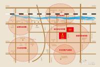 紫荆城位置交通图图片