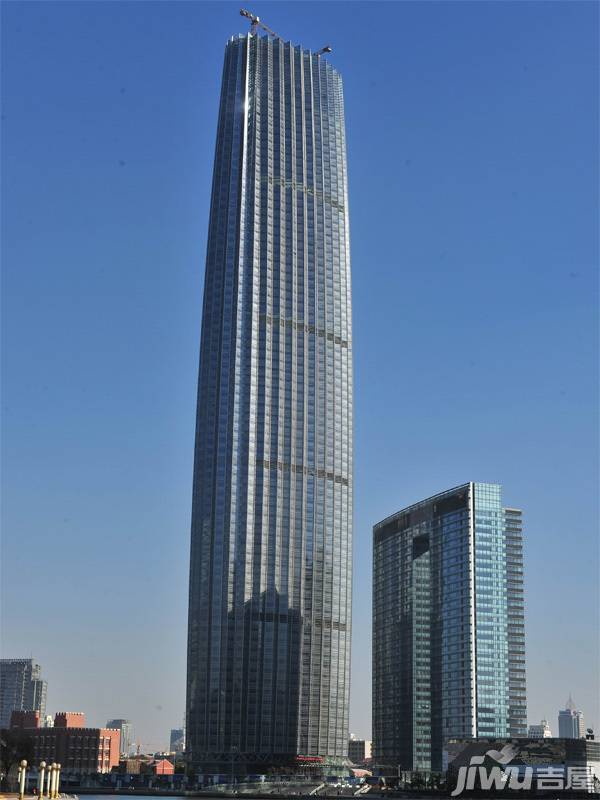 天津环球金融中心实景图图片