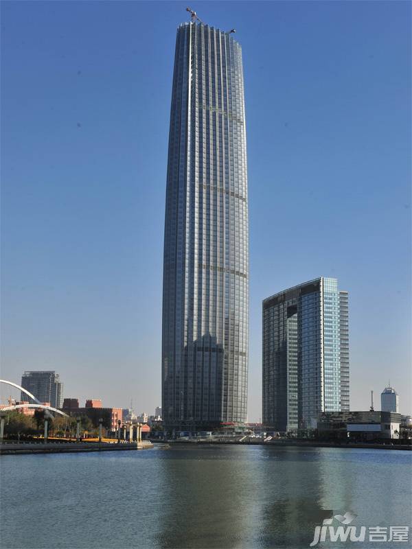 天津环球金融中心实景图图片