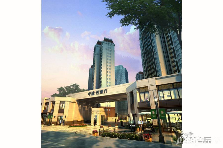 中建悦东方效果图图片