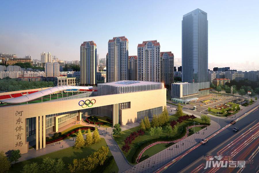 中建悦东方效果图图片