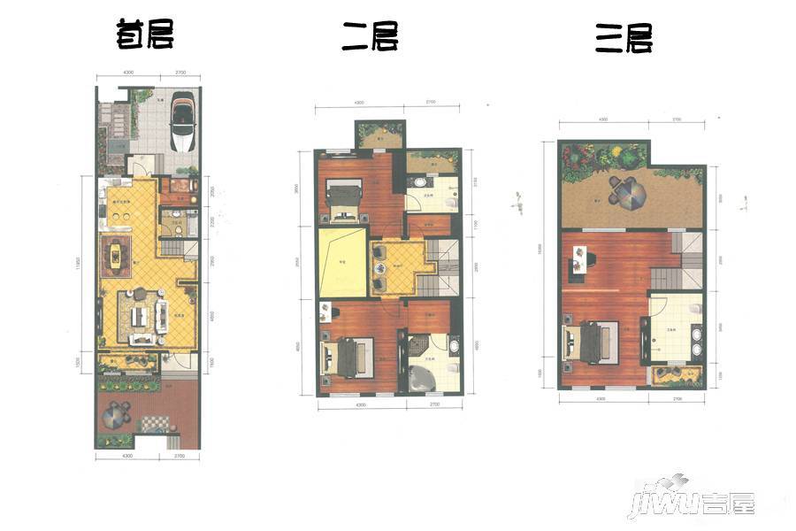 锦尚豪庭5室3厅0卫222.9㎡户型图