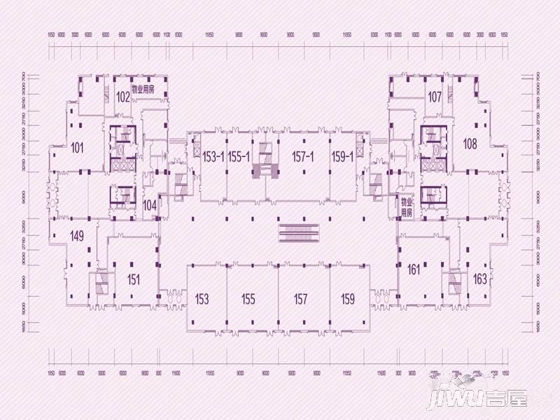 海泰创e港写字楼普通住宅5500㎡户型图