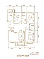 建投领海三期3室2厅2卫137.7㎡户型图