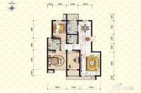 东壹区3室2厅2卫149㎡户型图