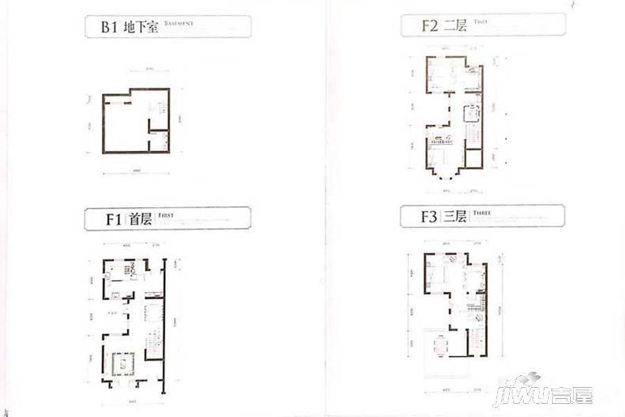 立达博雅苑4室3厅2卫274.4㎡户型图