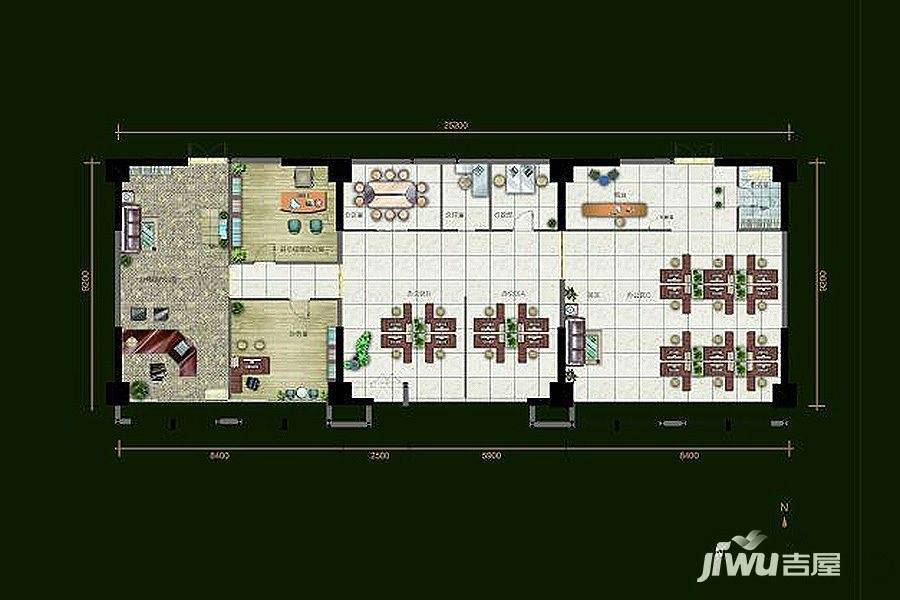 融金财富中心1室0厅0卫325㎡户型图