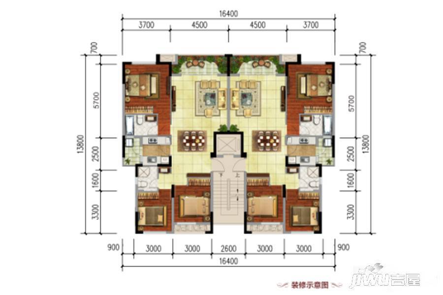 鸿通春天凤凰城
                                                            3房2厅2卫
