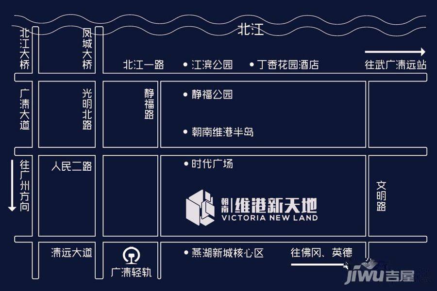朝南维港新天地位置交通图图片
