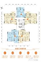 胜利茶文化博览城3室2厅2卫106㎡户型图