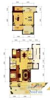 罗马风情城4室2厅2卫169㎡户型图