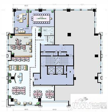宇恒财富国际普通住宅387.3㎡户型图