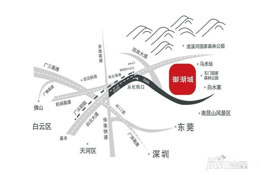 碧桂园御湖城位置交通图图片