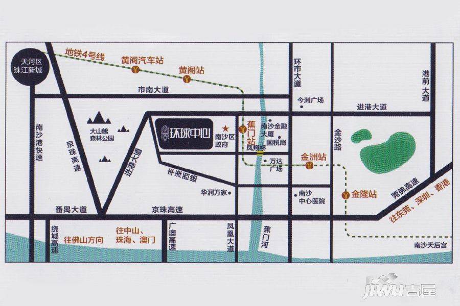 中国铁建环球中心位置交通图图片