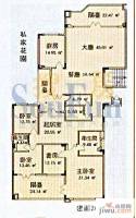 山水庭苑4室3厅2卫260.8㎡户型图