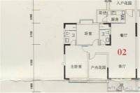 桃源盛世名苑2室2厅1卫199㎡户型图