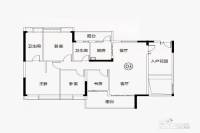 越秀滨海悦城4室2厅2卫140㎡户型图