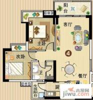 广州新塘新世界花园2室2厅0卫78.4㎡户型图