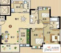 广州新塘新世界花园3室2厅0卫126.8㎡户型图
