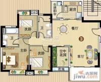 广州新塘新世界花园3室2厅0卫116.3㎡户型图