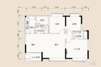远东御江豪庭3室2厅2卫121㎡户型图