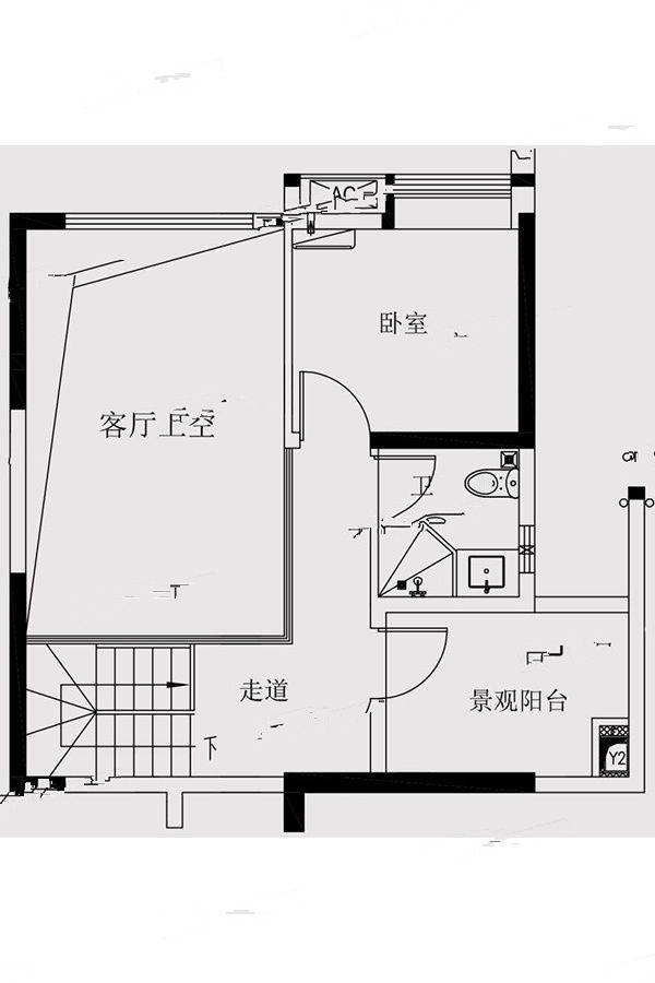 保利紫云3室2厅2卫98.5㎡户型图