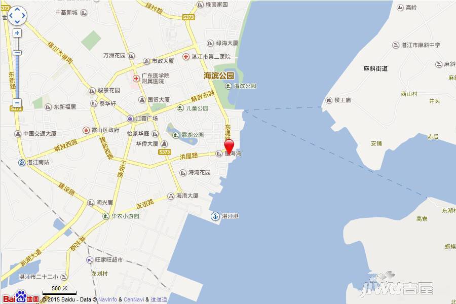 湛江渔人码头位置交通图