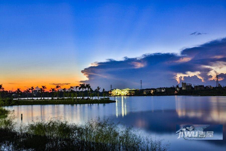 华邦玥珑湖实景图图片