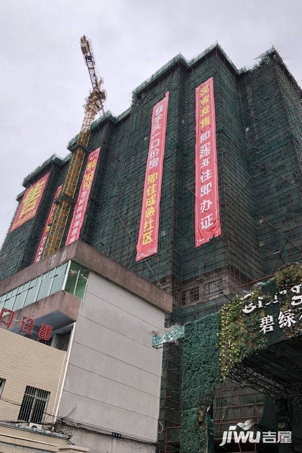 建实碧绿花园二期实景图图片