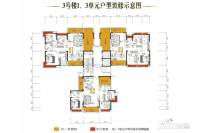 海岸万和城2室1厅1卫61.7㎡户型图