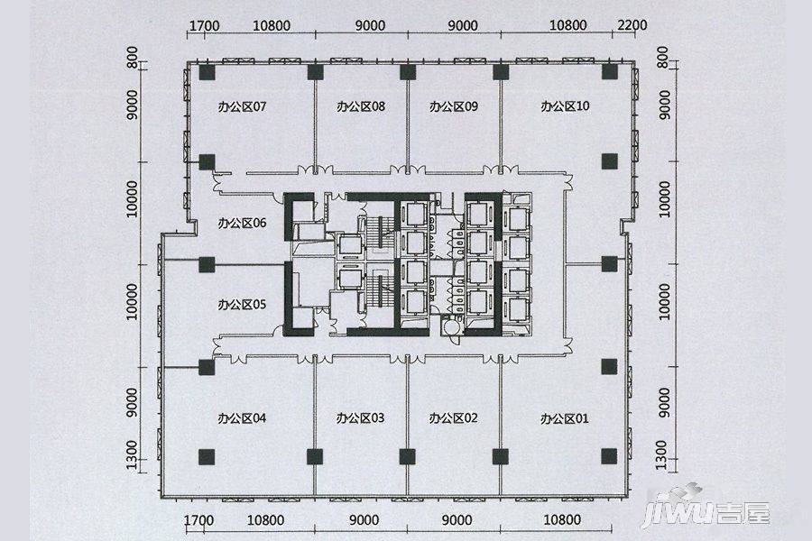 财富汇10室0厅0卫1993.7㎡户型图