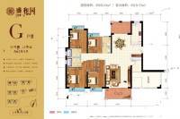 盛和园5室2厅4卫223.1㎡户型图