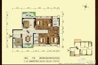 君临世纪4室2厅2卫140㎡户型图