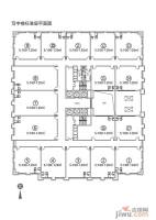 财富大厦普通住宅1930㎡户型图