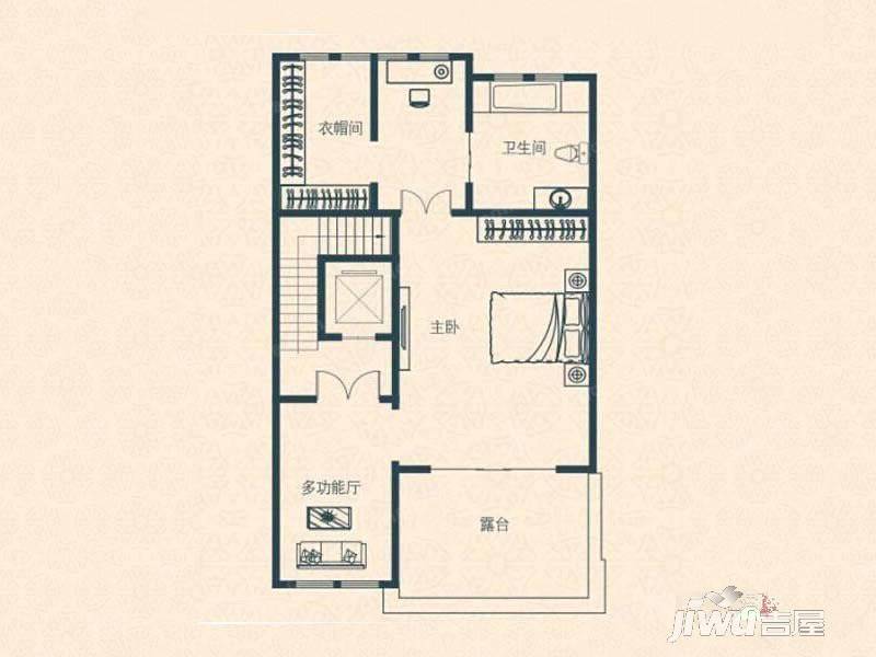 中森林语美墅1室1厅1卫513.4㎡户型图