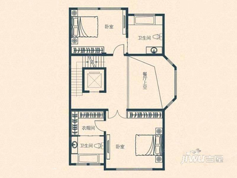 中森林语美墅7室4厅7卫513.4㎡户型图