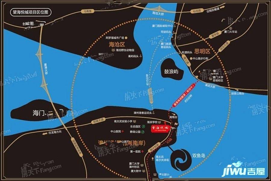 望海悦城位置交通图