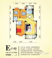 万新阳光城3室2厅2卫155㎡户型图