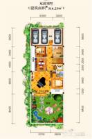 中鼎公园假日5室2厅6卫316㎡户型图