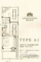 城市林语6室3厅5卫307.2㎡户型图