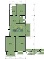 凤凰春城3室2厅1卫102.5㎡户型图