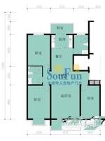 凤凰春城3室2厅2卫133.9㎡户型图