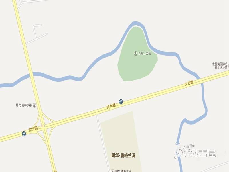 中国铁建梧桐苑位置交通图图片